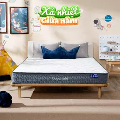Nệm lò xo Goodnight Magic giá tốt dày 20cm