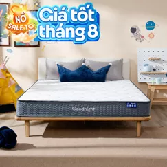 Nệm lò xo Goodnight Magic giá tốt dày 20cm
