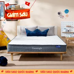 Nệm lò xo Goodnight Magic giá tốt dày 20cm