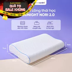 Gối foam công thái học cao cấp Goodnight Nori 2.0