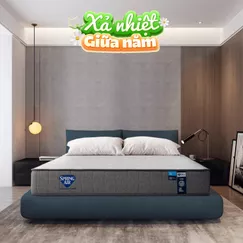 Nệm lò xo Spring Air Back Supporter Firm hỗ trợ nâng đỡ dày 25cm