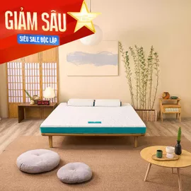 Nệm Nhật Bản Aeroflow Standard nâng đỡ cơ thể dày 12cm