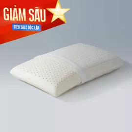 Gối cao su Gummi Cookie 100% thiên nhiên nâng đỡ cổ vai gáy