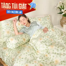 Bộ ga chun Lụa tencel cao cấp Amando Bliss 4 chi tiết mã TC001