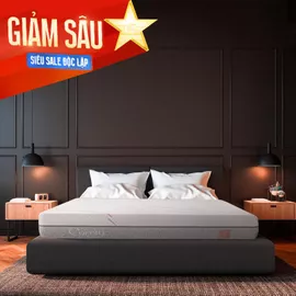 Nệm foam Comfy Lux 1.0 cao cấp kháng khuẩn kép dày 20cm
