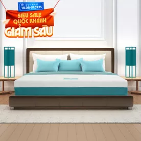 Nệm foam Nhật Bản Aeroflow Wave massage toàn diện dày 20cm