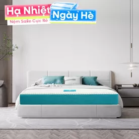 Nệm foam Nhật Bản Aeroflow Fit Plus kháng khuẩn dày 20cm