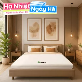 Nệm cao su Gummi 7zones nhập khẩu dày 12cm