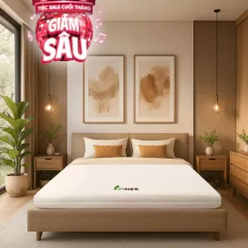 Nệm cao su Gummi 7zones nhập khẩu dày 12cm