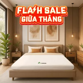 Nệm cao su Gummi 7zones nhập khẩu dày 12cm