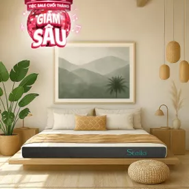 Nệm cao su đa tầng Kim Cương Stella dày 15cm