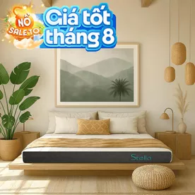 Nệm cao su đa tầng Kim Cương Stella dày 15cm