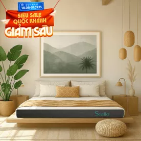 Nệm cao su đa tầng Kim Cương Stella dày 15cm