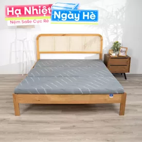 Nệm foam Goodnight Akita gấp 3 dày 8cm
