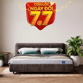 Nệm foam Comfy Cloud 1.0 thoáng khí vượt trội dày 12cm