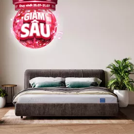 Nệm foam Comfy Cloud 1.0 thoáng khí vượt trội dày 12cm