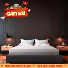 Nệm foam làm mát, kháng khuẩn nâng đỡ 5 vùng Comfy Lux 1.0