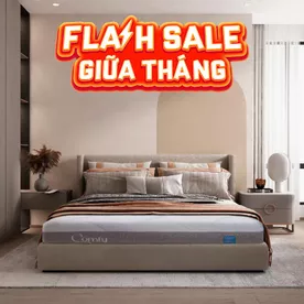 Nệm foam Comfy Cloud 3.0 cân bằng trọng lực dày 18cm