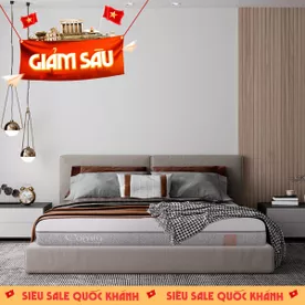 Nệm foam Comfy Lux 2.0 cao cấp kháng khuẩn kép dày 22cm
