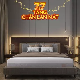 Nệm foam Comfy Lux 3.0 cao cấp tương thích toàn diện dày 25cm