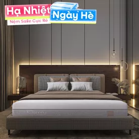 Nệm foam Comfy Lux 3.0 cao cấp tương thích toàn diện dày 25cm