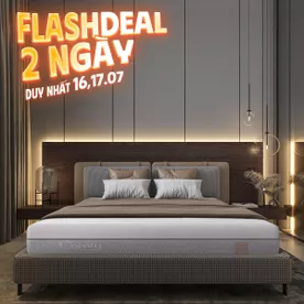 Nệm foam Comfy Lux 3.0 cao cấp tương thích toàn diện dày 25cm