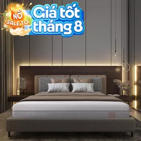 Nệm foam Comfy Lux 3.0 cao cấp tương thích toàn diện dày 25cm