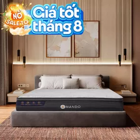 Nệm lò xo làm mát Amando Elite Grand dày 28cm