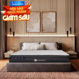 Nệm lò xo làm mát Amando Elite Grand dày 28cm