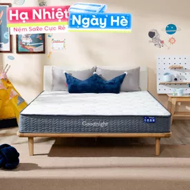 Nệm lò xo Goodnight Magic giá tốt dày 20cm