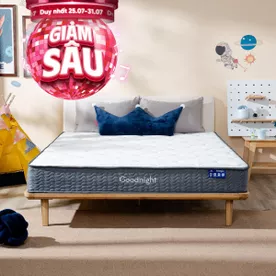 Nệm lò xo Goodnight Magic giá tốt dày 20cm
