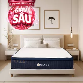 Nệm lò xo Amando Innovation 7 vùng linh hoạt dày 30cm