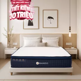 Nệm lò xo Amando Innovation 7 vùng linh hoạt dày 30cm