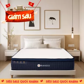 Nệm lò xo Amando Innovation 7 vùng linh hoạt dày 30cm