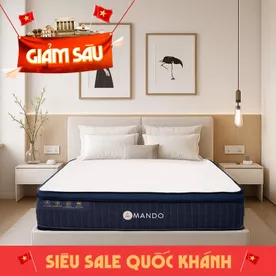 Nệm lò xo Amando Innovation 7 vùng linh hoạt dày 30cm