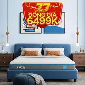 Nệm foam iComfy Coolax massage thoáng mát dày 15cm (BST Ngủ Mát)