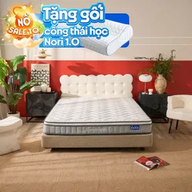 Nệm lò xo Goodnight SleepWave Hybrid (Sleep Wave 4.0) giảm tiếng ồn dày 20cm