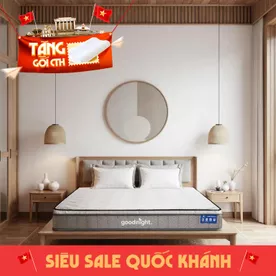 Nệm lò xo Goodnight SleepWave Hybrid (Sleep Wave 4.0) giảm tiếng ồn dày 20cm