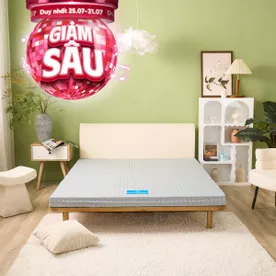 Nệm bông ép Wonjun Pure & Fresh dày 5/9cm gấp 3