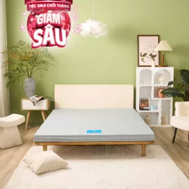 Nệm bông ép Wonjun Pure & Fresh dày 5/9cm gấp 3