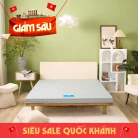 Nệm bông ép Wonjun Pure & Fresh dày 5/9cm gấp 3
