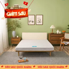 Nệm bông ép cao cấp Wonjun Pure Premium nâng đỡ vững chắc dày 12cm gấp 2