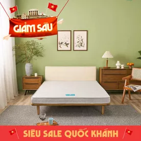 Nệm bông ép cao cấp Wonjun Pure Premium nâng đỡ vững chắc dày 12cm gấp 2