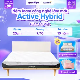 Nệm foam Goodnight Active Hybrid dày 20cm