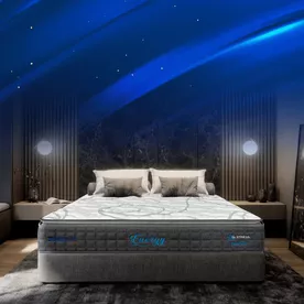 [Mới - Độc quyền] Nệm lò xo song song công nghệ cách ly chuyển động Dunlopillo de.Stress Energy