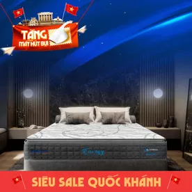 [Mới - Độc quyền] Nệm lò xo song song công nghệ cách ly chuyển động Dunlopillo de.Stress Energy