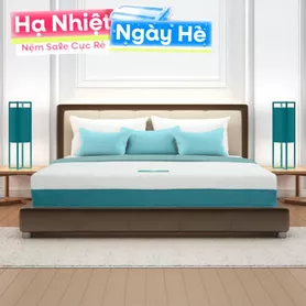 Nệm foam Nhật Bản Aeroflow Wave massage toàn diện dày 20cm