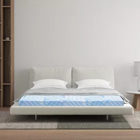 Nệm cao su đa tầng Kim Cương Titanium gấp 3 dày 5/9cm