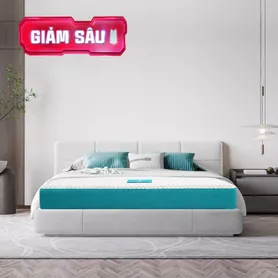 Nệm foam Nhật Bản Aeroflow Fit Plus kháng khuẩn dày 20cm