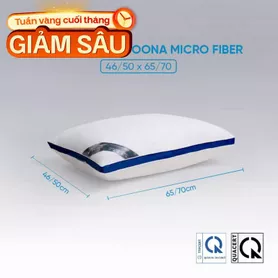 Gối lông vũ nhân tạo Doona Microfiber kháng khuẩn